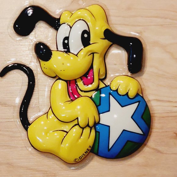 Vtg 1985 Disney 3D Molded Plastic Wall Hanging  Baby Mickey, Donald & Pl… - Picture 4 of 6